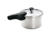 National Presto Industries 01241 4 Quart Aluminum Pressure Cooker