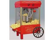 Nostalgia KPM508 Old Fashioned Kettle Corn Popper Red