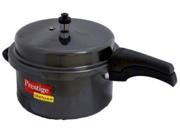 Prestige PRHA7.5 Deluxe Hard Anodized Black Color Pressure Cooker 7.5 Litres