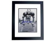 Jack Pardee Autographed Los Angeles Rams 8X10 Photo Black Custom Frame Deceased College Hall Of Famer