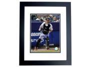 Jason Phillips Autographed New York Mets 8X10 Photo Black Custom Frame