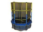 Upper Bounce UBSF01 55 55 in. Kid Friendly Trampoline Enclosure Set equipped with in.Upper Bounce Easy Assemble Feature in.