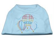 Mirage Pet Products 52 39 SMBBL Hot Air Balloon Rhinestone Shirts Baby Blue S 10