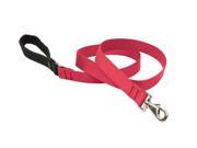 Lupine 22559 1 in. Red 6 ft. Padded Handle Dog Leash