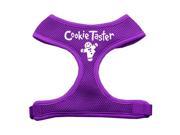 Mirage Pet Products 70 08 SMPR Cookie Taster Screen Print Soft Mesh Harness Purple Small