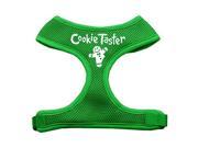 Mirage Pet Products 70 08 XLEG Cookie Taster Screen Print Soft Mesh Harness Emerald Green Extra Large