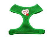 Mirage Pet Products 70 32 XLEG Puppy Love Soft Mesh Harnesses Emerald Green Extra Large