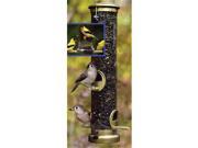 Aspects Large Brushed Nickel Seed Tube Feeder Quick Clean