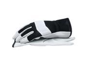 BlackCanyon Outfitters 81065 L Split Cowhide Leather Gloves with Mesh Back Large