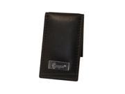 Royce Leather 812 BLK 5 Nappa Prima Magnetic Money Clip Black