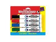 Marks A Lot Whiteboard Dry Erase Marker Asst 4 Pk Chisel 24409 Pack Of 6