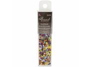 Jewelry Basics Glass Seed Beads 1.1oz 11 0 Assorted Color Seed Beads