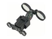 Compass with Glasses Magnify Glass Black