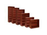 Lorell LLR89050 2 Shelf Panel Bookcase 36in.x12in.x30in. Cherry