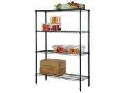 FocusFoodService FF2160G 21 in. x 60 in. Epoxy Wire Shelf Green