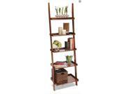 Convenience Concepts 8043391 American Heritage Ladder Bookshelf Cherry
