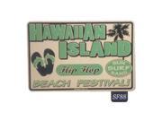 Seaweed Surf Co SF88 12X18 Aluminum Sign Hawaiian Island Festival
