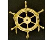 Mayer Mill Brass WKH 1 Ship Wheel Key Hook