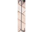 Village Wrought Iron SH 18 B 18 in. S Hook with 1.5 in. Openings Black