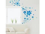Blancho Bedding HL 1282 Polka Dot Flowers Medium Wall Decals Stickers Appliques Home Decor