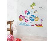 Blancho Bedding HL 6859 Tropical Fish 3 X Large Wall Decals Stickers Appliques Home Decor