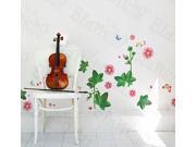 Blancho Bedding HEMU XS 051 Morning Glory Large Wall Decals Stickers Appliques Home Decor
