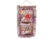 Blancho Bedding YF WH085 Bud Silk and Red Rose Wall Hanging Wall Organizers Wall Baskets Hanging Baskets