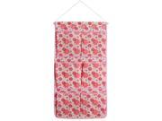 Blancho Bedding BN WH033 Pink Flowers Pink Wall Hanging Wall Organizers Baskets Hanging Baskets