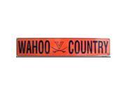 ST 055 Wahoo Country Virginia Street Sign ST20051