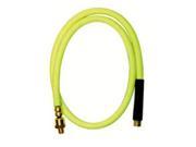 Legacy Manufacturing Co MTHFZ3804YW2B Flexzilla Whip Hose .38 in. x 4 ft. .25 in. Mpt Ball Swivel End
