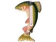 Songbird Essentials Leaping Trout Large Window Thermometer