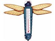 Songbird Essentials Blue Dragonfly Small Window Thermometer