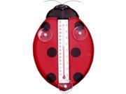 Songbird Essentials Ladybug Small Window Thermometer