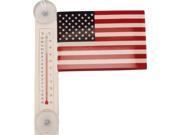 Songbird Essentials US Flag Small Window Thermometer