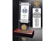 Highland Mint SB20TACRYLK Super Bowl 20 Ticket and Game Coin Collection