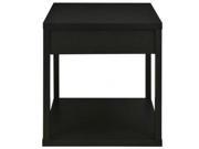 Altra Furniture 5185096W End Table with Drawer Black