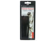 Faber Castell FC129298 Natural Willow Charcoal Stick 12 Pack