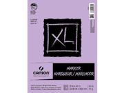 Canson C400023336 XL 9 x 12 Glue Bound Marker Pad 100 Sheet