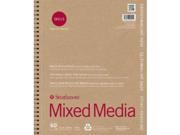 Strathmore ST20 411 200 Series Skills 11 x 14 Wire Bound Mixed Media Pad