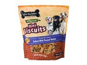 Three Dog Bakery Mini Biscuits Treats For Dogs 32 Ounce Peanut Butter 320123