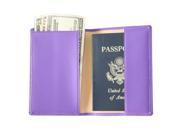 Royce Leather 200 PURPLE 5 Full Grain Nappa Cowhide Passport Jacket Purple