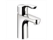 Hansgrohe 4167000 Solaris E 4 in. Single Hole Single Handle Mid Arc Bathroom Faucet in Chrome