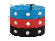 Zack Zoey US2114 10 83 Glow Stud Collar 10 12 In Red