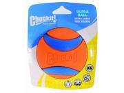 Canine Hardware Chuckit! Ultra Ball Xl 1 Pack Orange Blue 170401