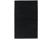 Garland Sales SP 00 0A 3660 15 3 ft. x 5 ft. Southpointe Shag Rug Black