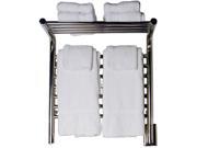 Amba Jeeves MSB 20 Jeeves M Shelf Straight Electric Towel Warmer in Brushed