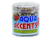Zoo Med Laboratories Aqua Accents Pebbles 0.5 Pound Light River BA 2