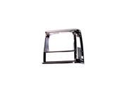 Omix ada This flat black and chrome headlight bezel from Omix ADA fits the left side on 91 96 Jeep XJ Cherokees. 12419.13