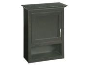 Design House 539643 Ventura Espresso Wall Cabinet with 1 Door 23.1 Inches by 30 Inches 539643