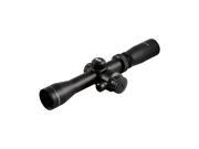 Aim Sports JHR2732B 2 7X32 Dual Ill. Long Eye Relief Scope with Red Laser Rings
